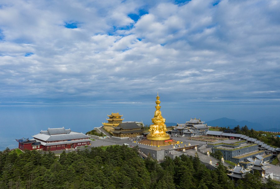 Emei Mountain Scenic Area, including Leshan Giant Buddha Scenic Area