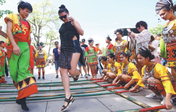 Bamboo Pole Dance