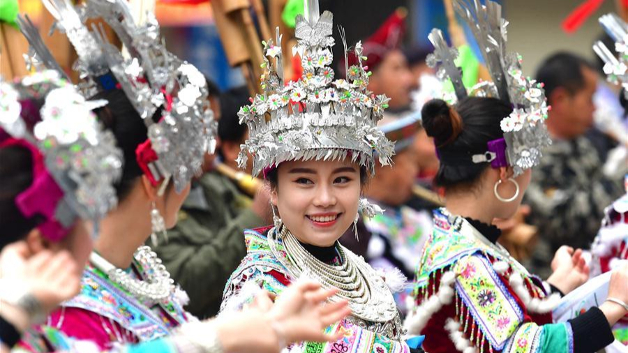 Costume of Miao Ethnic Group