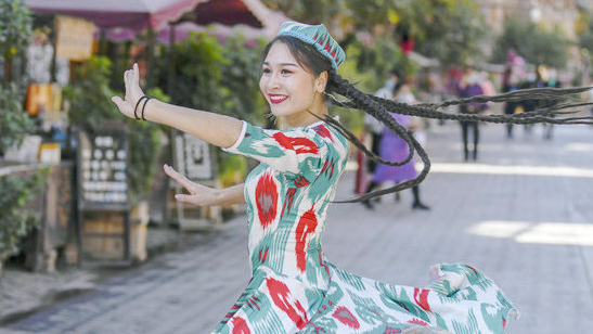 Traditional Uygur Costume