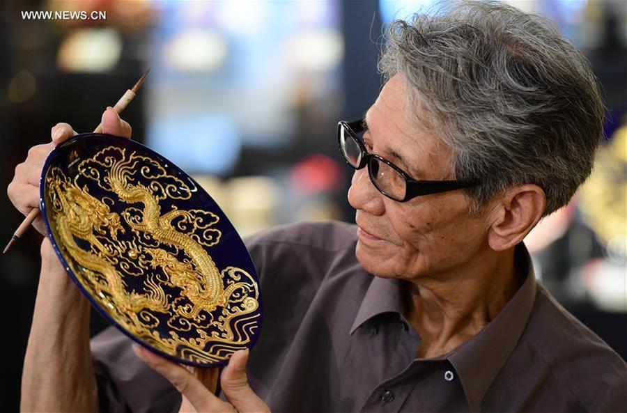 Lacquer Thread Sculpture