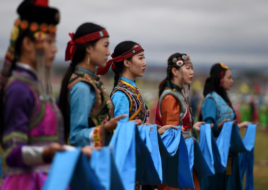 Costume of Mongolian Ethnic Group