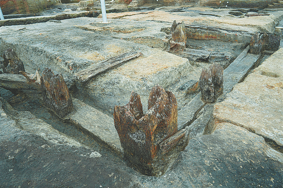 Jijiaocheng Site in Lixian, Hunan