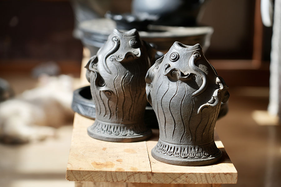 Tibetan Black Pottery Making Technique