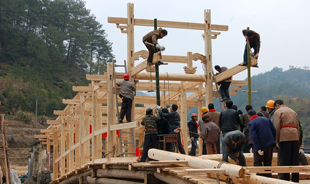 Traditional Design and Practices for Building Chinese Wooden Arch Bridges