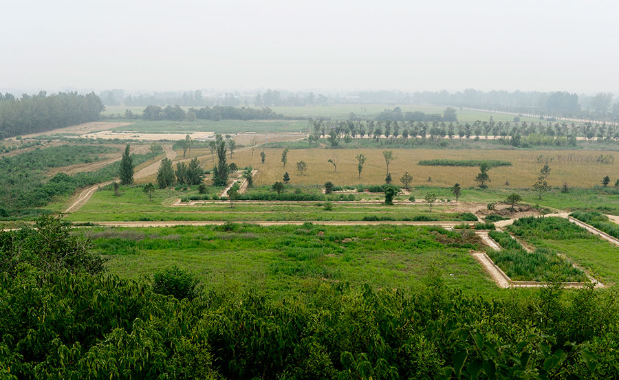 Weiyang Palace in Chang'an City of the Western Han Dynasty National Archaeological Site Park
