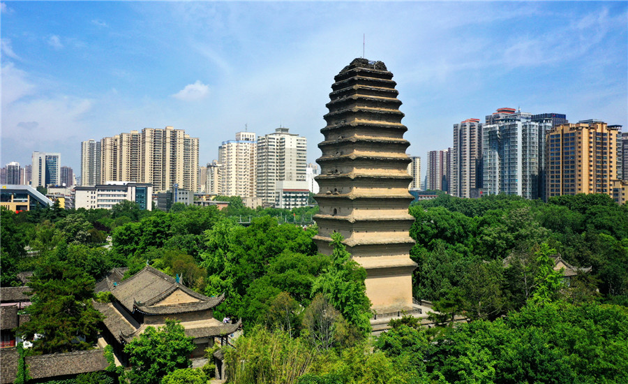 Chinese Buddhist Pagoda