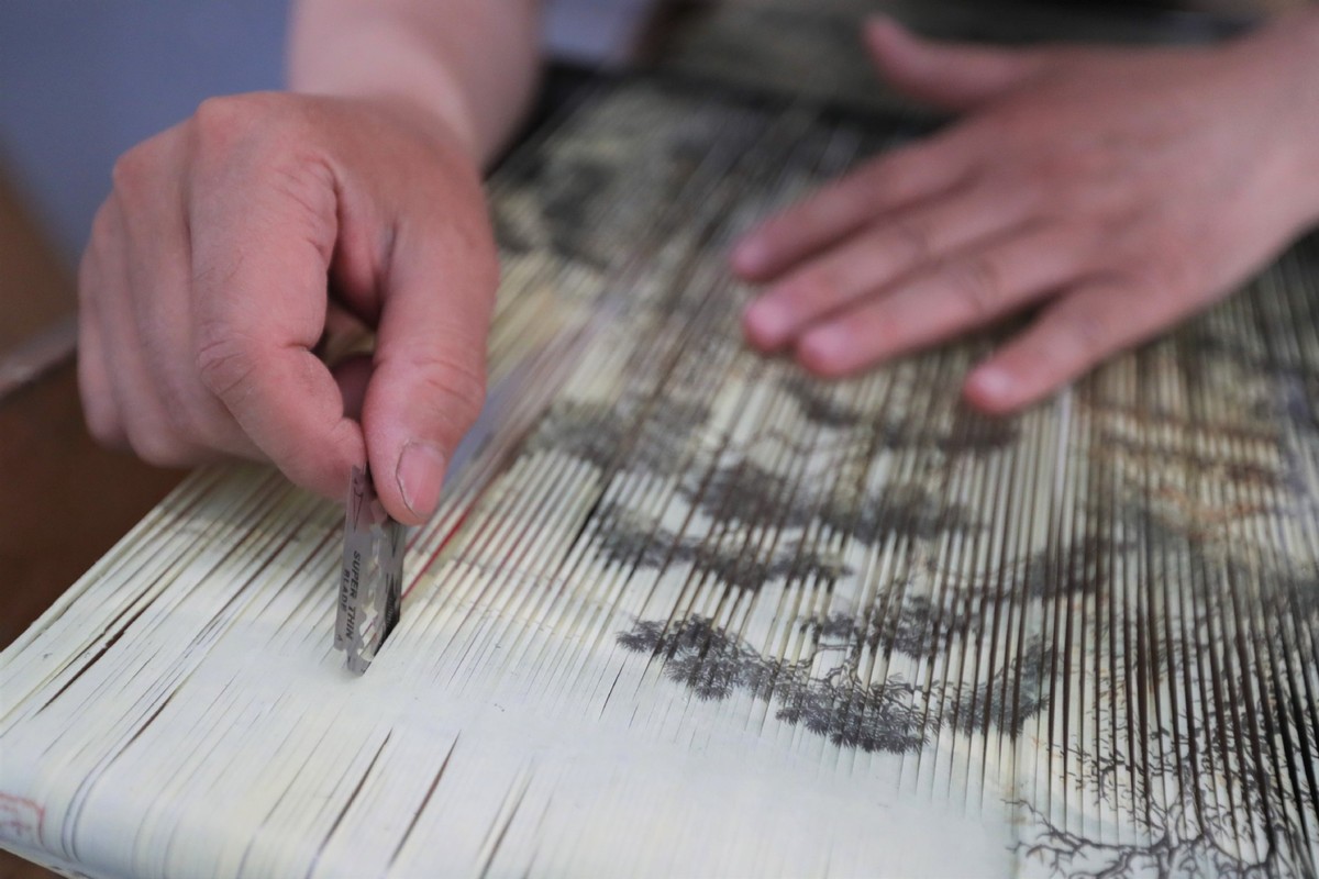 Paper-weaving Painting