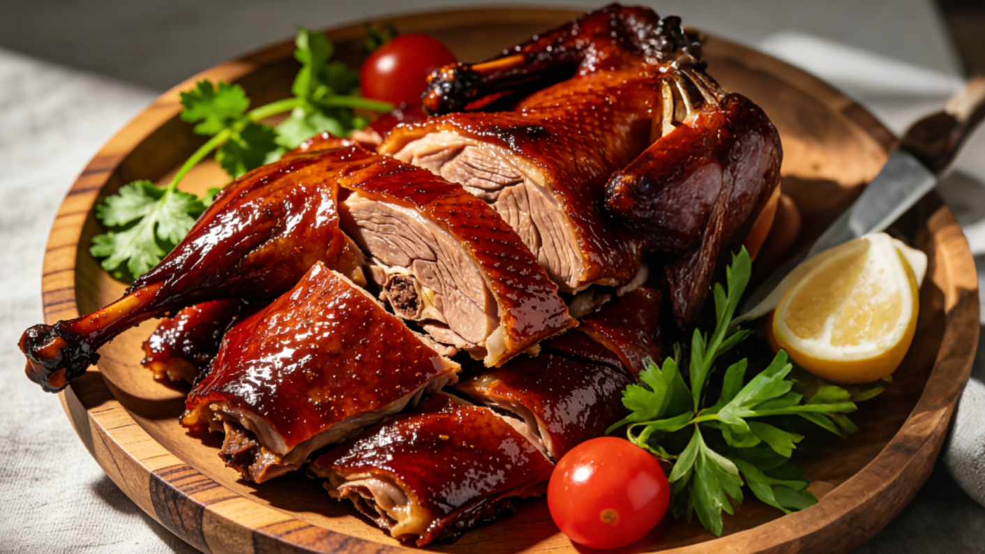 Tea-smoked Duck